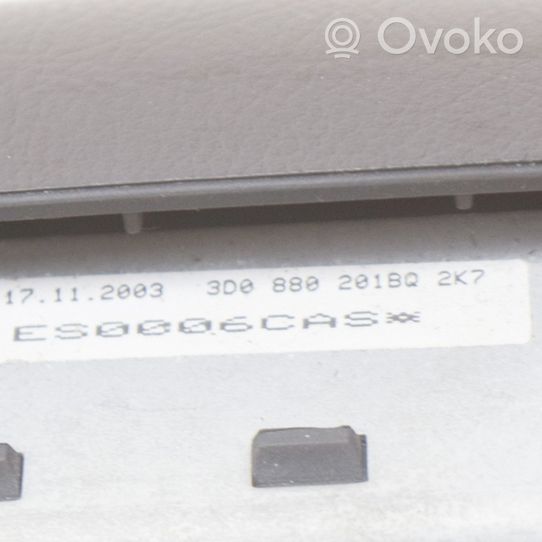 Volkswagen Phaeton Poduszka powietrzna Airbag kierownicy 3D0880201BQ