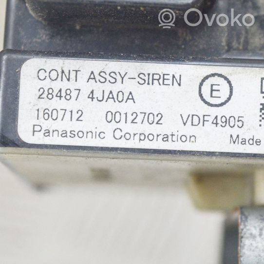 Nissan NP300 Alarmes antivol sirène 284874JA0A