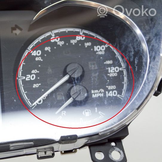 Toyota Yaris Compteur de vitesse tableau de bord 83800F5451