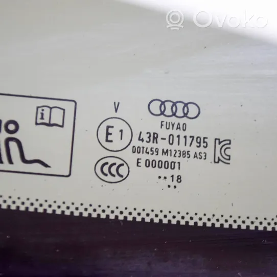 Audi A7 S7 4K8 Fenêtre latérale avant / vitre triangulaire 4K8845298E