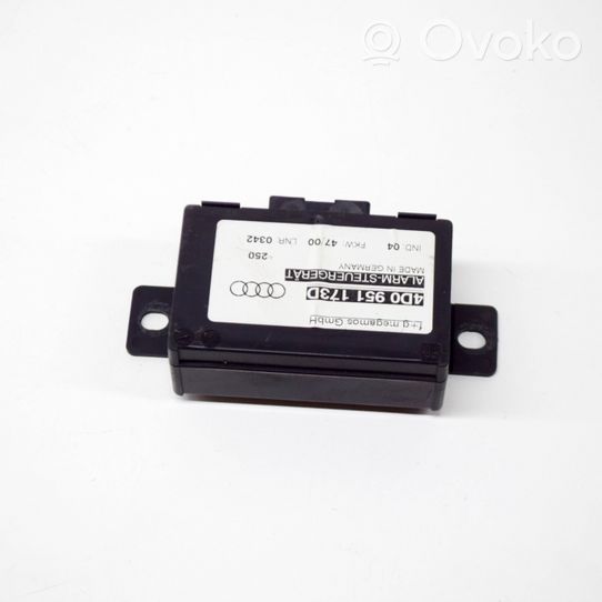 Audi A8 S8 D2 4D Boîtier module alarme 4D0951173D