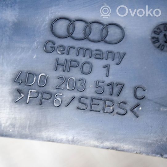 Audi A8 S8 D2 4D Condotto d'aria intercooler 4D0203517C