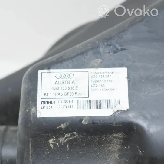 Audi A6 C7 Scatola del filtro dell’aria 4G0133838E