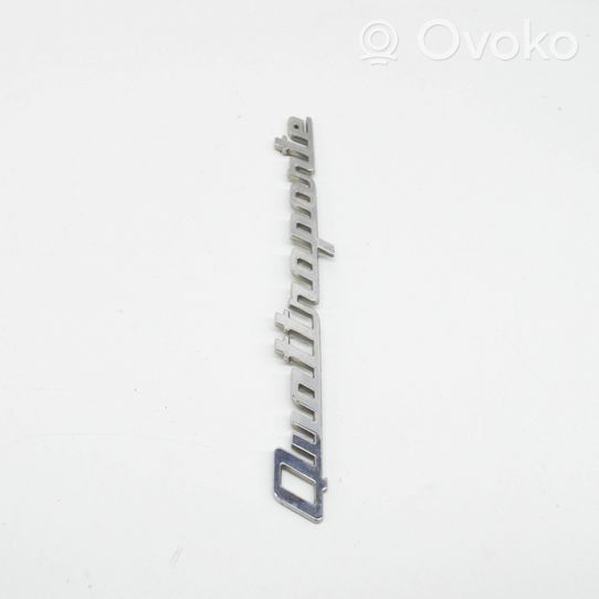 Maserati Quattroporte Manufacturers badge/model letters 