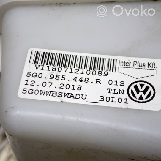 Volkswagen Golf VII Zbiornik płynu spryskiwaczy lamp 5G0955448R