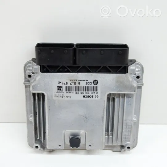 BMW 3 F30 F35 F31 Calculateur moteur ECU 0281018506