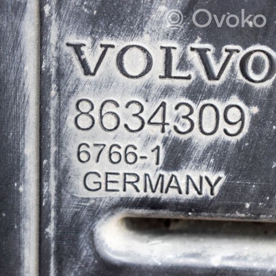 Volvo S80 Oro nukreipėjas/ kanalas interkūlerio radiatoriaus 8634309