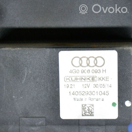 Audi A6 C7 Polttoaineen ruiskutuspumpun ohjainlaite/moduuli 4G0906093H