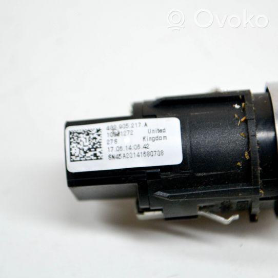 Audi A6 C7 Interruttore a pulsante start e stop motore 4G2905217A