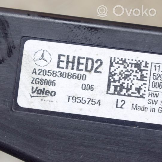 Mercedes-Benz GLC X253 C253 Scambiatore elettrico riscaldamento abitacolo A2058308600