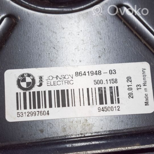 BMW i3 Jäähdyttimen jäähdytinpuhaltimen suojus 8642143