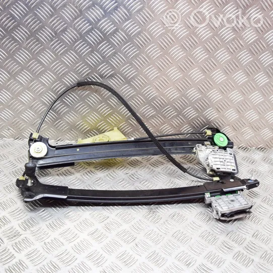 Citroen C6 Rear door window regulator with motor 9650386480