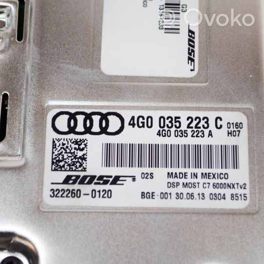 Audi A6 C7 Amplificateur de son 3222600120
