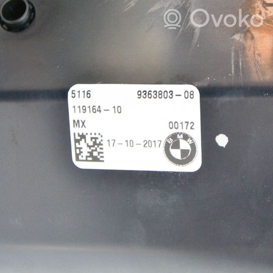 BMW X3 G01 Uchwyt na kubek deski rozdzielczej 9363803