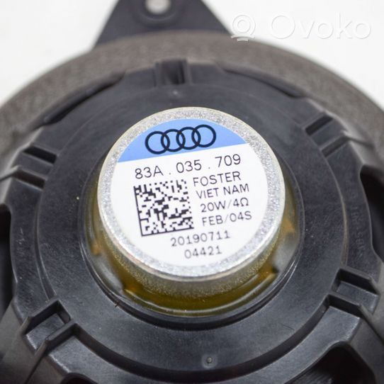 Audi Q3 F3 Lautsprecher Tür hinten 83A035709