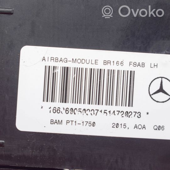 Mercedes-Benz GL X166 Sėdynės oro pagalvė A1668600502
