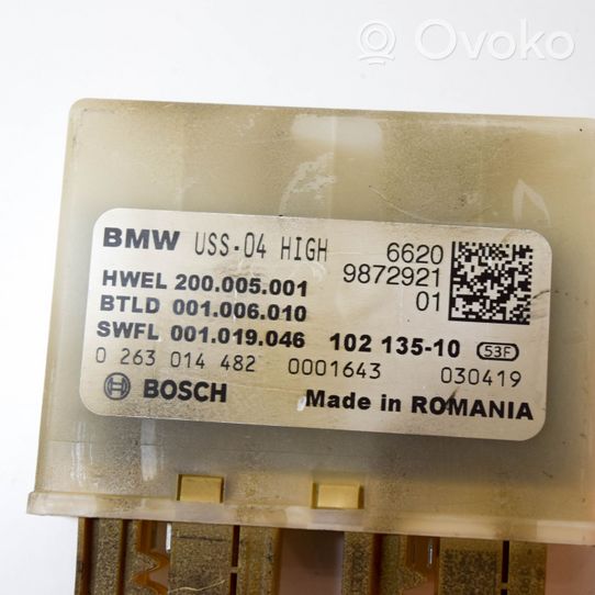 BMW 7 G11 G12 Sterownik / Moduł parkowania PDC 0263014482