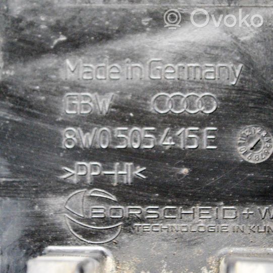 Audi A5 Copertura/vassoio sottoscocca posteriore 8W0505415E