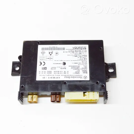 Mercedes-Benz A W177 Bluetoothin ohjainlaite/moduuli A2479020908