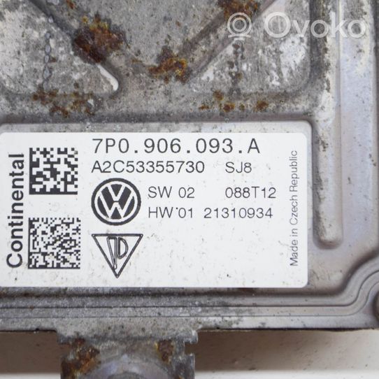 Volkswagen Touareg II Sterownik / Moduł pompy wtryskowej 7P0906093A