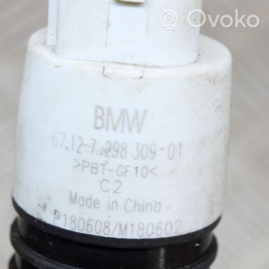 BMW 5 G30 G31 Pompa lavavetri parabrezza/vetro frontale 7298309