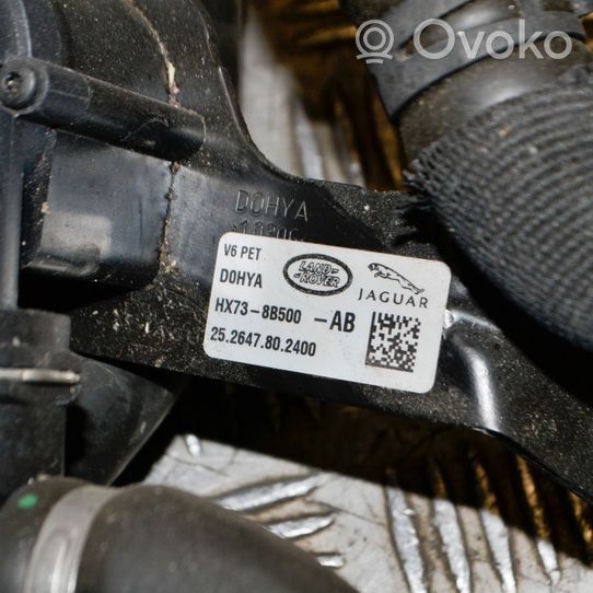 Land Rover Range Rover Velar Moottorin vesijäähdytyksen putki/letku JX7318C266AB