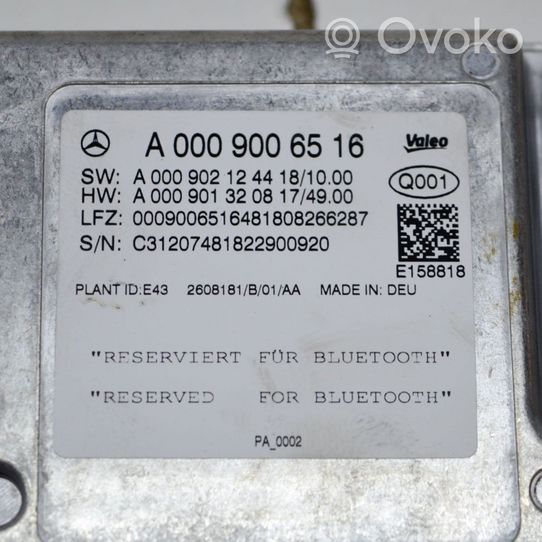 Mercedes-Benz C AMG W205 Moduł / Sterownik Bluetooth A0009006516