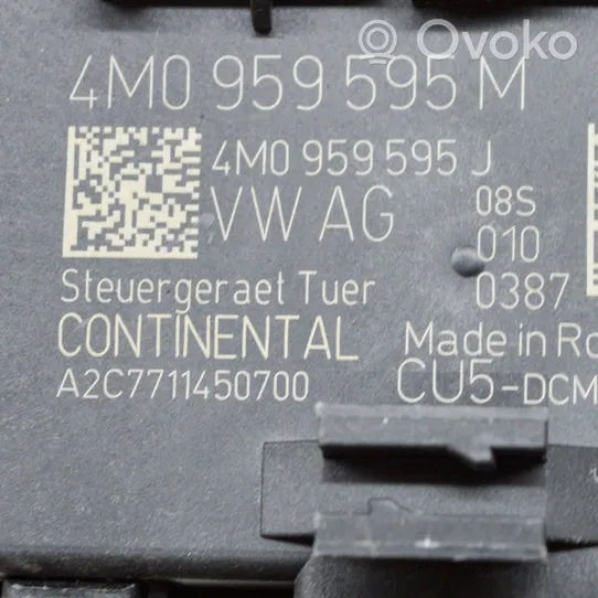 Audi E-tron GT Oven ohjainlaite/moduuli 4M0959595J