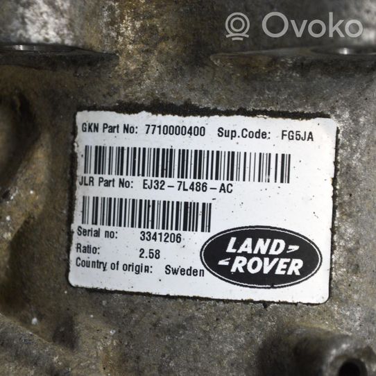 Land Rover Range Rover Evoque L538 Differenziale anteriore EJ327L486AC