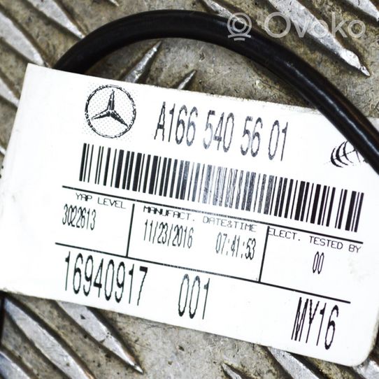 Mercedes-Benz GLE (W166 - C292) Cablaggio per freni A1665405601