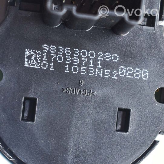 Opel Mokka X Interrupteur d’éclairage 9836300280