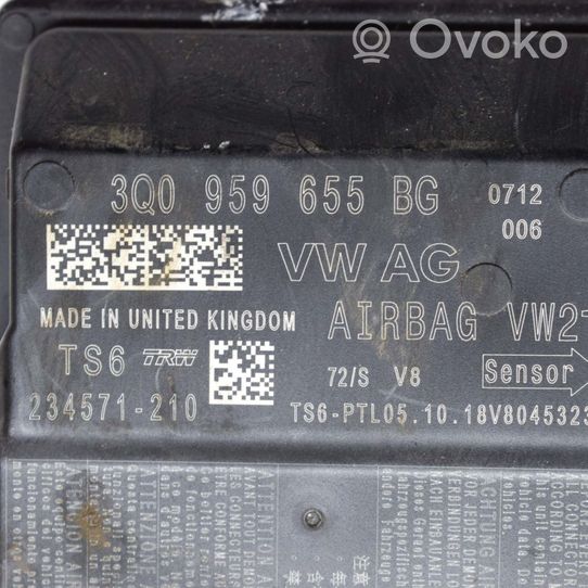 Volkswagen Crafter Sterownik / Moduł Airbag 3Q0959655BG