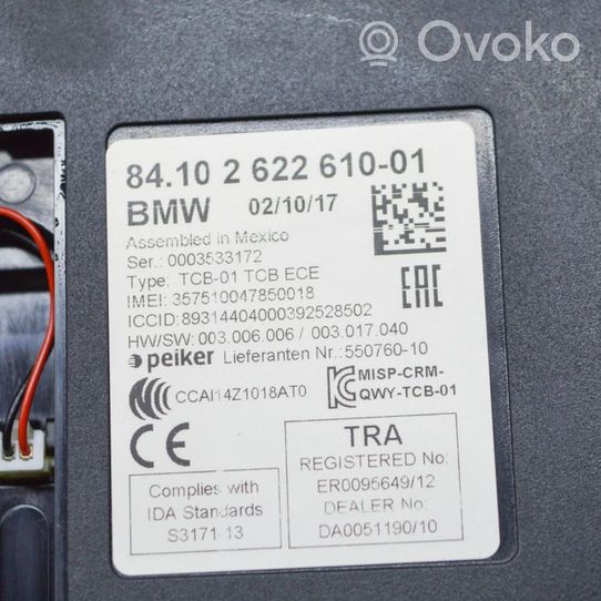 BMW i3 Moduł / Sterownik Bluetooth 2622610