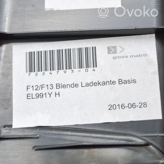 BMW 6 F12 F13 Bagažinės slenksčio apdaila 7224793