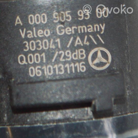 Mercedes-Benz E A207 Sensore di parcheggio PDC A0009059300