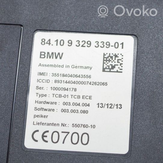 BMW 4 F32 F33 Module unité de contrôle Bluetooth 9329339