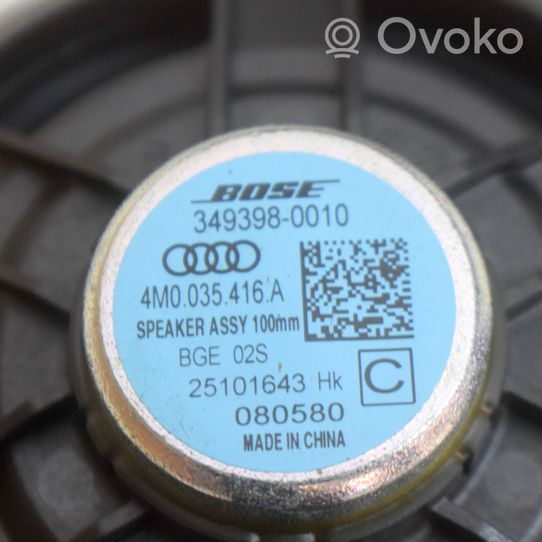 Audi Q7 4M Kit système audio 4M0035411B