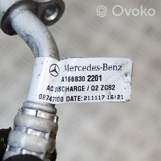 Mercedes-Benz GLE (W166 - C292) Wąż / Przewód klimatyzacji A/C A1668302201