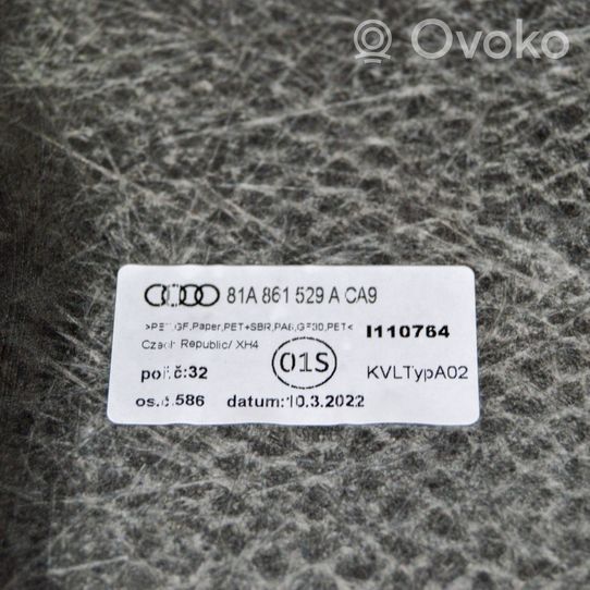 Audi Q2 - Tavaratilan kaukalon tekstiilikansi 81A861529ACA9