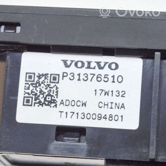 Volvo S90, V90 Takaluukun avauskytkimen painike/kytkin P31376510
