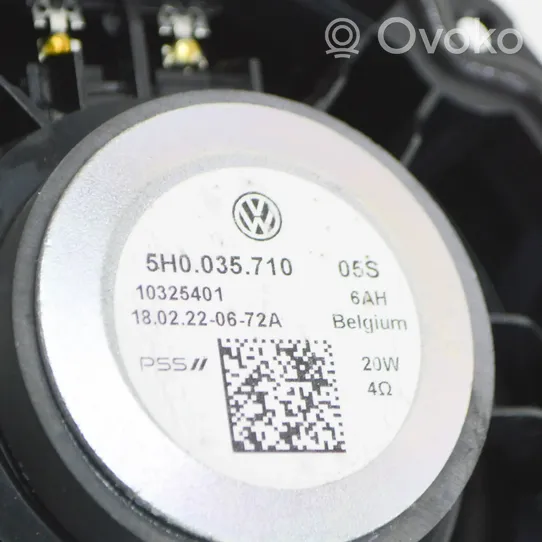 Volkswagen Golf VIII Enceinte de porte arrière 5H0035710