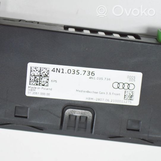 Audi Q8 USB savienotājs 4N1035736