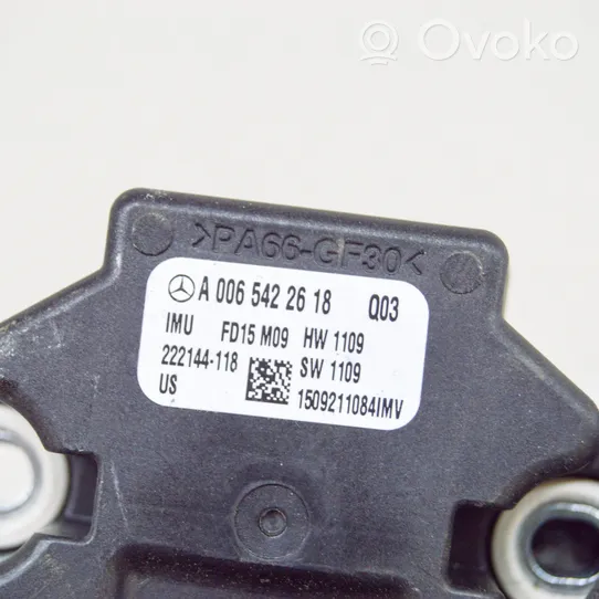 Mercedes-Benz GLE (W166 - C292) Sensore di accelerazione A0065422618