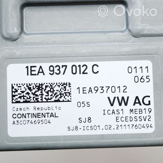 Volkswagen ID.3 Moduł sterowania Gateway 1EA937012C