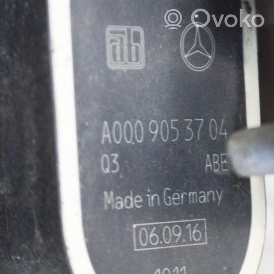 Mercedes-Benz E W213 Capteur de hauteur de suspension arrière A0009053704