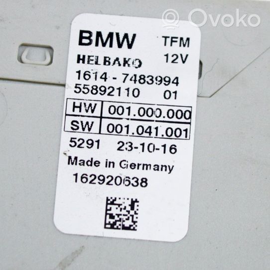 BMW 2 F45 Sterownik / Moduł pompy wtryskowej 7483994