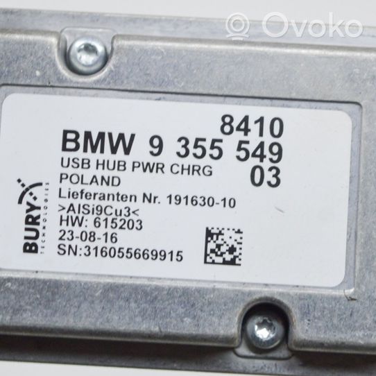 BMW 6 F12 F13 Moduł / Sterownik USB 9355549