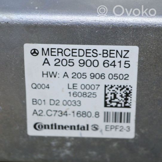 Mercedes-Benz C W205 Falownik / Przetwornica napięcia A2059006415