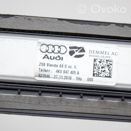 Audi A6 S6 C8 4K Kynnysverhoilusarja (sisä) 4K0947405A