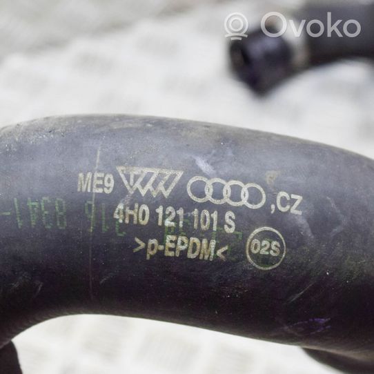 Audi A8 S8 D4 4H Przewód / Wąż chłodnicy 4H0121101S